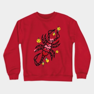 Scorpion Tattoo Design Crewneck Sweatshirt